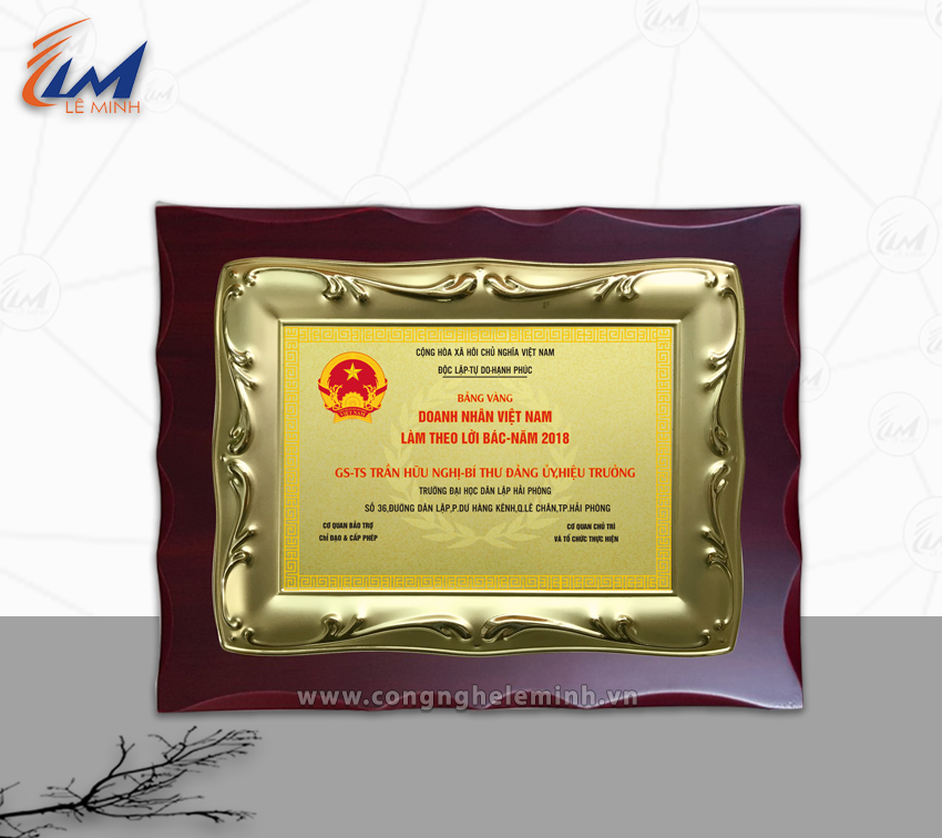 BẢNG VINH DANH NHÂN VIÊN HIỆN ĐẠI