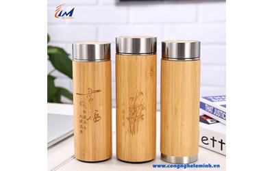 BÌNH GIỮ NHIỆT BẰNG TRE