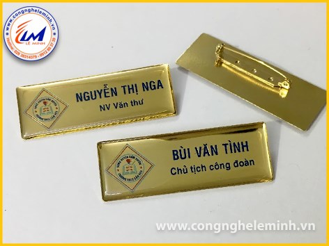 LÀM BẢNG TÊN NHÂN VIÊN BẰNG ĐỒNG