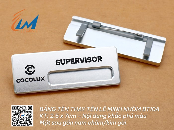 BẢNG TÊN THAY TÊN BT10/10A KHẮC ĐỔ MÀU