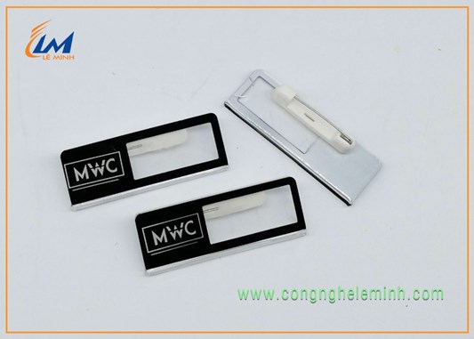 LÀM BẢNG TÊN NHÂN VIÊN BẰNG MICA