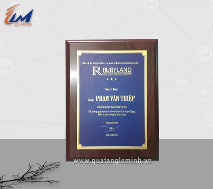 LÀM KỶ NIỆM CHƯƠNG GỖ ĐỒNG 