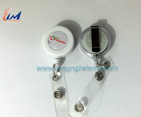 In Dây đeo thẻ yoyo co rút