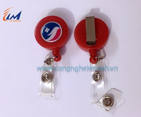 In Dây đeo thẻ yoyo co rút