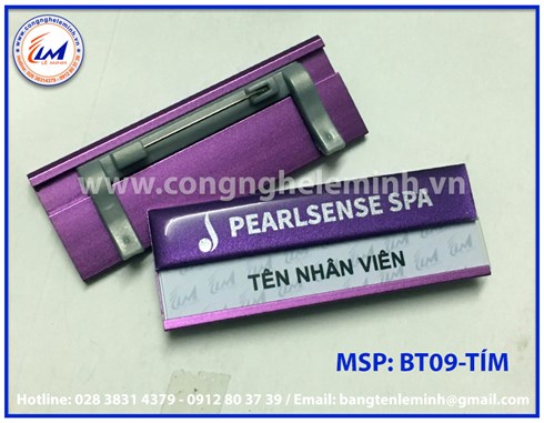 LÀM BẢNG TÊN NHÂN VIÊN THAY TÊN