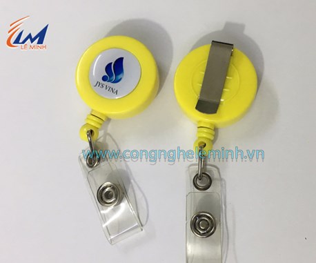 In Dây đeo thẻ yoyo co rút