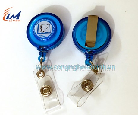 In Dây đeo thẻ yoyo co rút