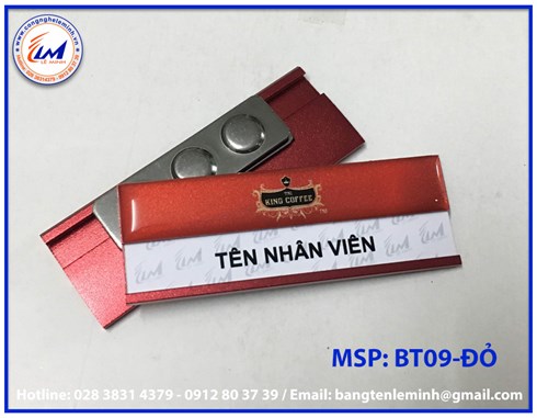 LÀM BẢNG TÊN NHÂN VIÊN THAY TÊN