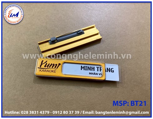 LÀM BẢNG TÊN NHÂN VIÊN THAY TÊN