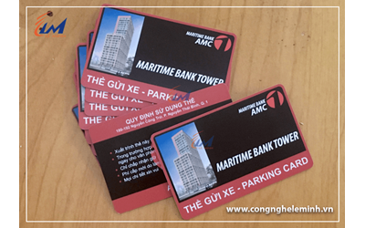 In thẻ Giữ Xe thông minh