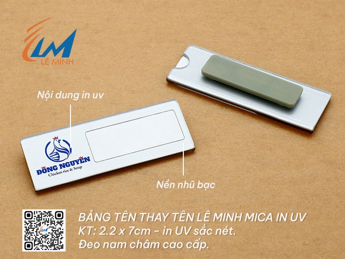 BẢNG TÊN THAY TÊN BẰNG MICA