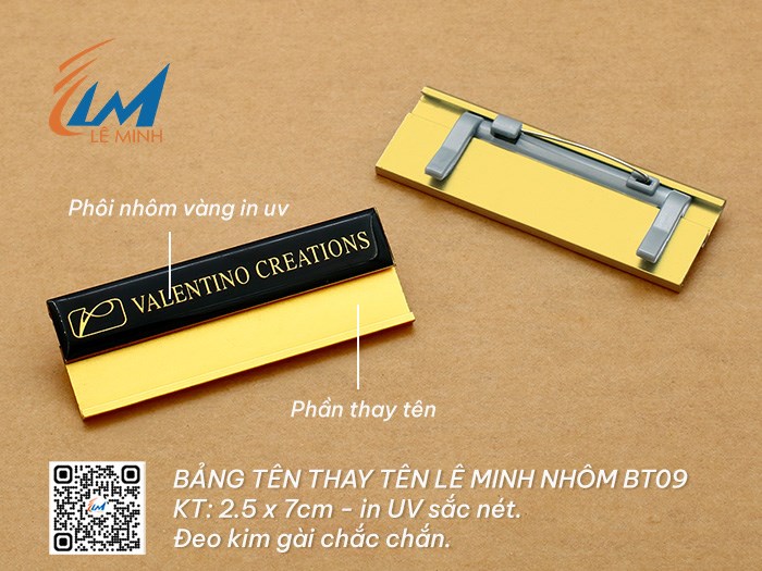 BẢNG TÊN THAY TÊN BẰNG NHÔM BT09