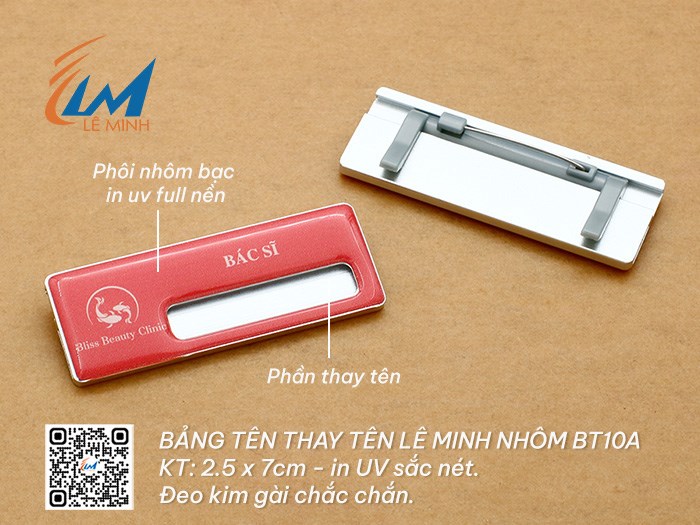 BẢNG TÊN THAY TÊN BẰNG NHÔM BT10/10A
