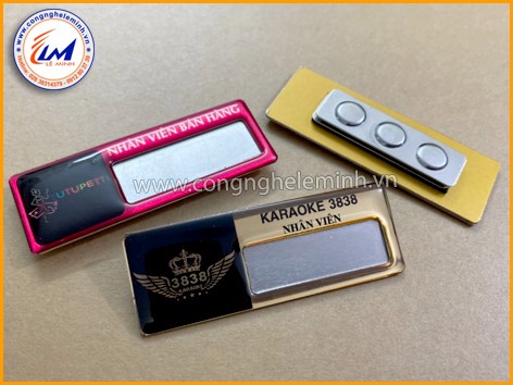 LÀM BẢNG TÊN NHÂN VIÊN THAY TÊN