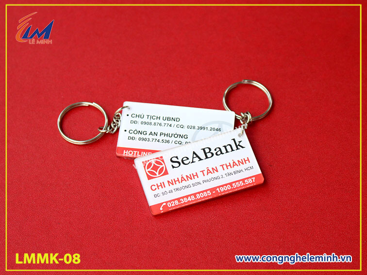 Sản Xuất các loại móc khóa