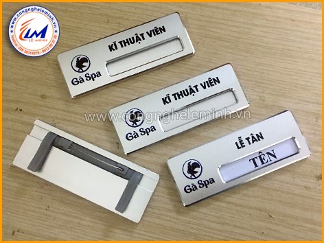 LÀM BẢNG TÊN NHÂN VIÊN THAY TÊN