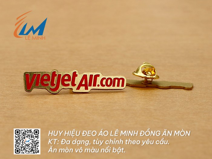 HUY HIỆU ĐỒNG ĂN MÒN TÙY CHỈNH THEO YÊU CẦU