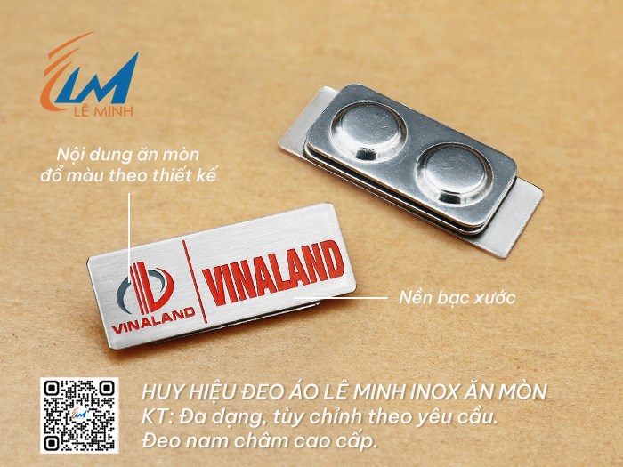 HUY HIỆU INOX ĂN MÒN