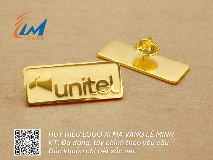 HUY HIỆU LOGO ĐÚC VÀ XI MẠ VÀNG