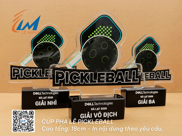 Những mẫu cúp Pickleball đẹp